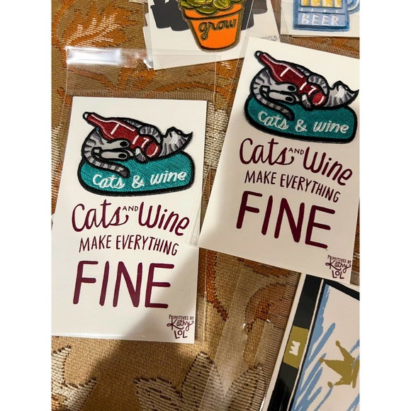 Lot of 19 Primitives by Kathy stick/iron on patches*firm price* - Picture 8 of 9